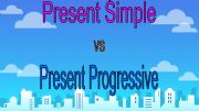 English powerpoint: present simple VS present continuous 