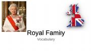 English powerpoint: Royal Family Vocabulary