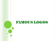 English powerpoint: conversation about logos