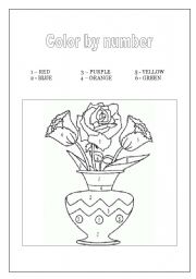 color by number worksheets semblance