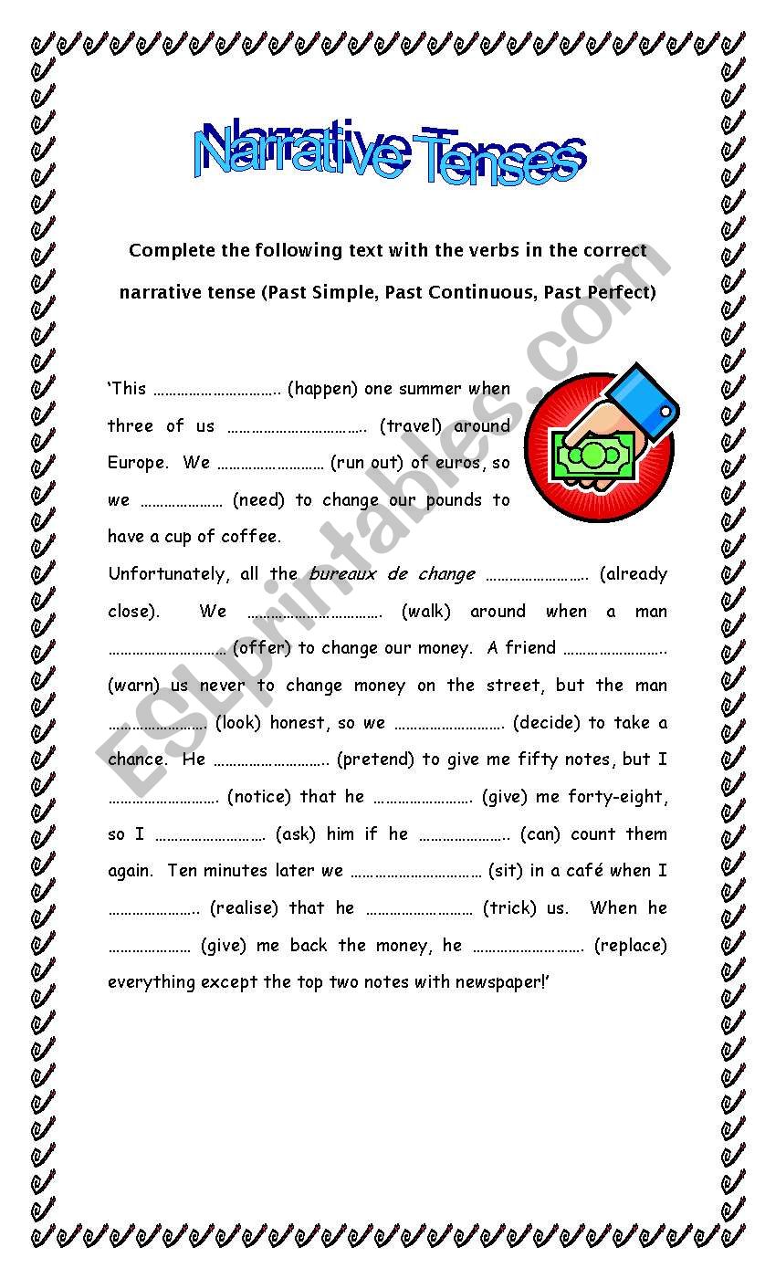  Narrative Tenses Exercises With Answers Pdf Online Degrees