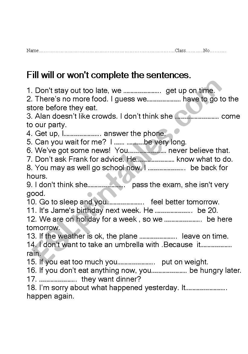 will-won-t-esl-worksheet-by-deary-11