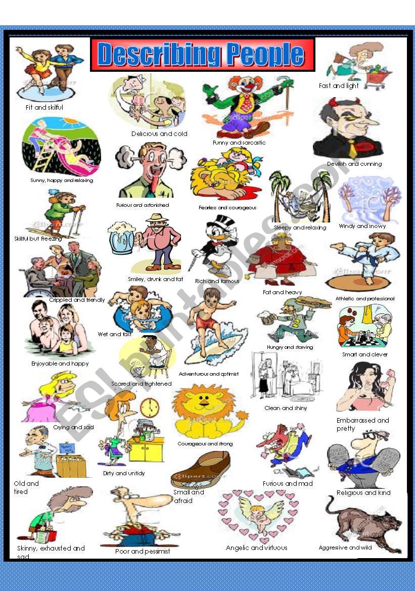 describing-people-adjective-dictionary-esl-worksheet-by-tareq