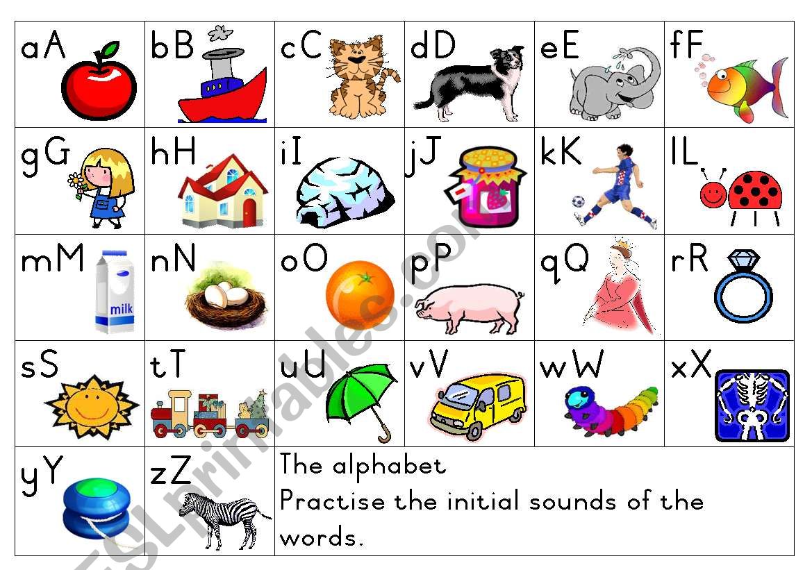 Alphabet Letter Sounds