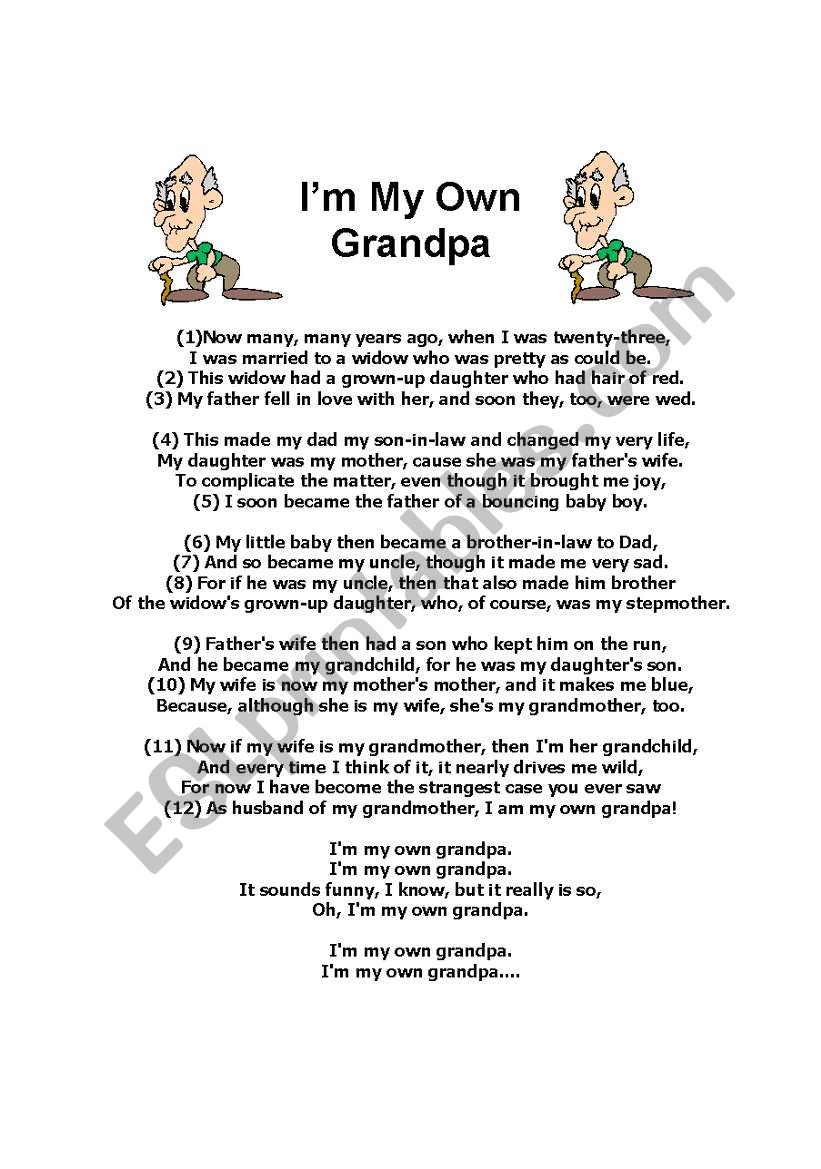 i-m-my-own-grandpa-esl-worksheet-by-dutchboydvh