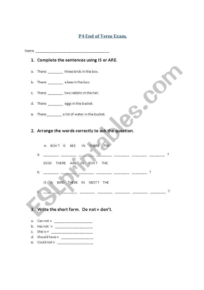 english-worksheets-p4-end-of-term-exam