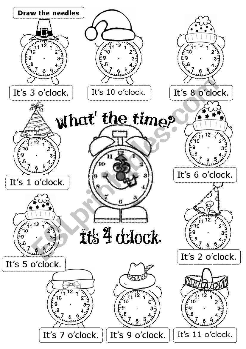 english-worksheets-what-s-the-time-it-s-o-clock