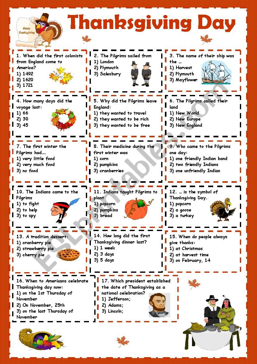 Fun thanksgiving games for adults