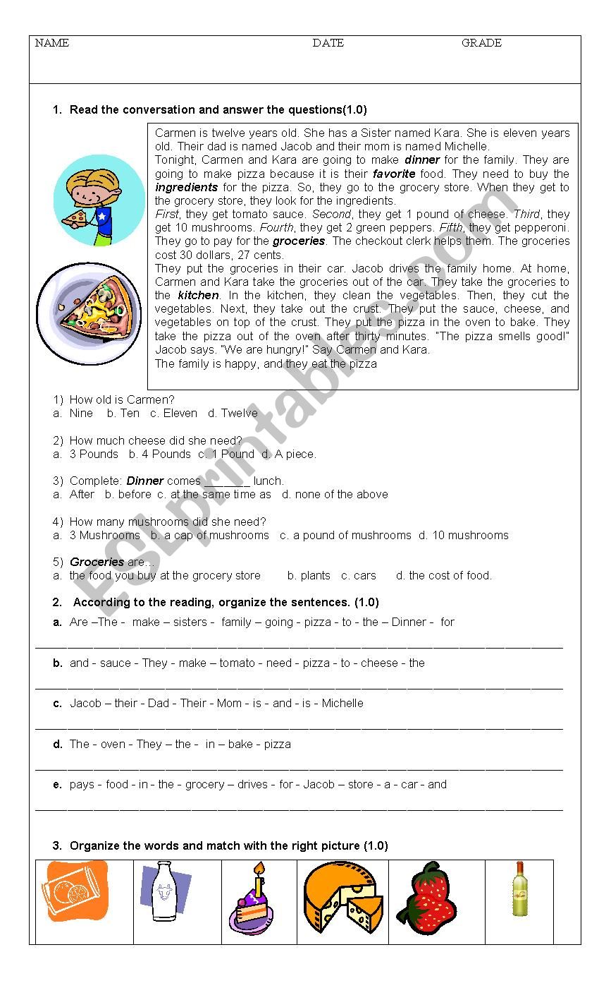 Quantifiers Intermediate Worksheet