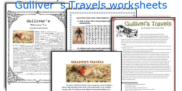 English teaching worksheets: Gulliver´s Travels