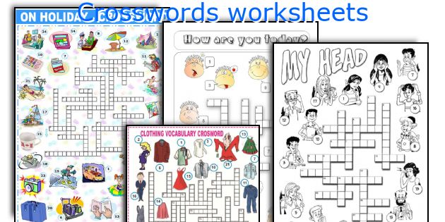 Crosswords worksheets