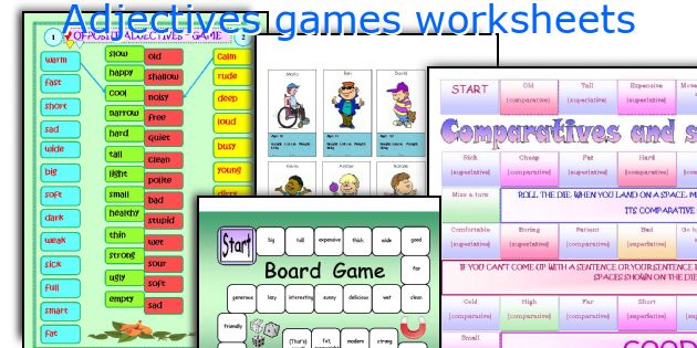 adjectives-games-worksheets