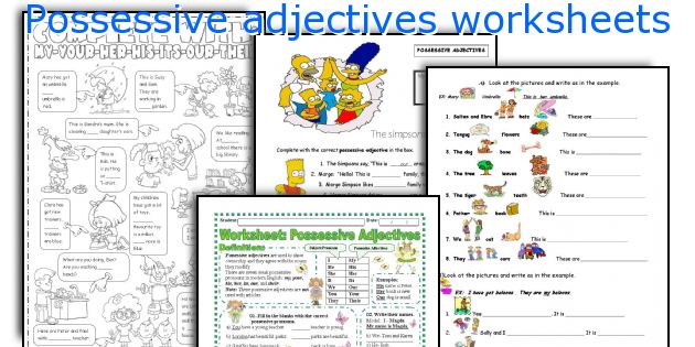 possessive-adjectives-worksheets