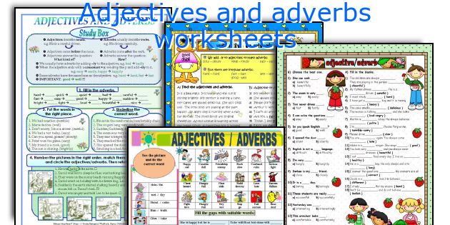 adjectives-and-adverbs-worksheets