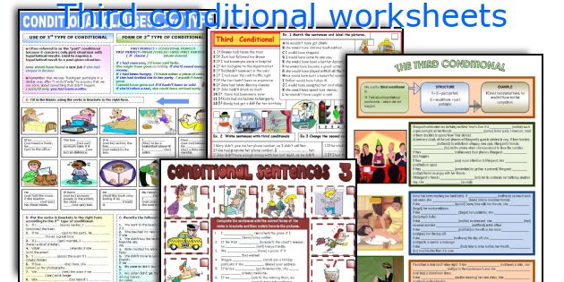Third conditional worksheets