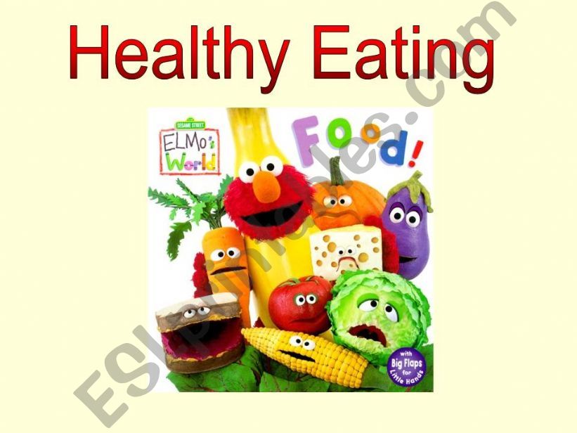 ESL - English PowerPoints: Healthy Eating (Activities for Students)