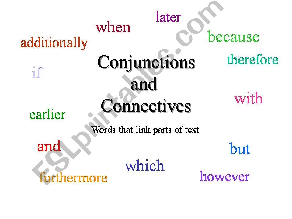 ESL - English PowerPoints: Conjunctions