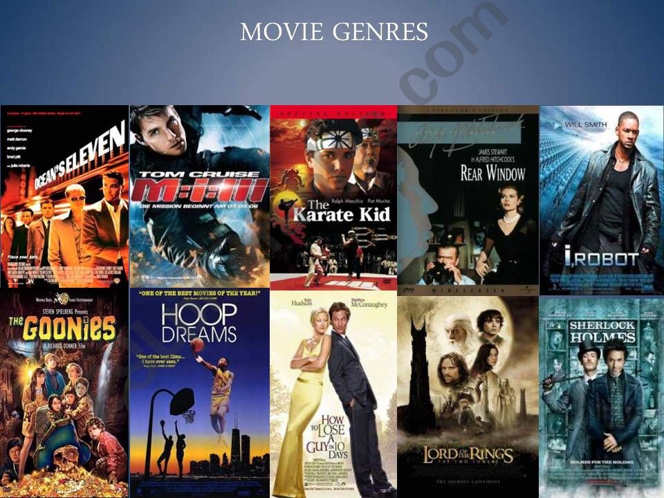 movie genre powerpoint presentation