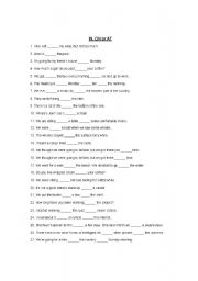 English worksheet: Prepostitions of Place