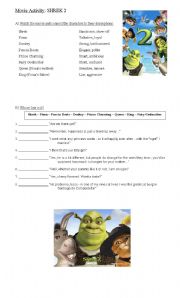 Movie Activity: Shrek 2