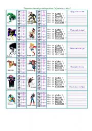 Comparison  Adjective+er With Superheroes Card Information
