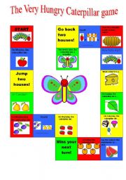 The Very Hungry Caterpillar boardgame