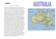 English Worksheet: Brochure about Australia