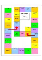 Past Irregular Verb Practice - ESL worksheet by alix12