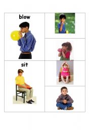 English worksheet: common verbs