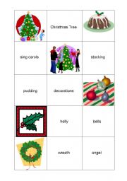 English worksheet: Christmas Memo