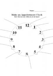 Appointment Clock