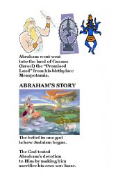 English Worksheet: Abrahams Story