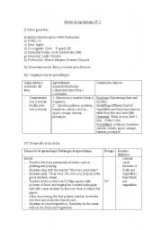 English Worksheet: fruits and vegetables