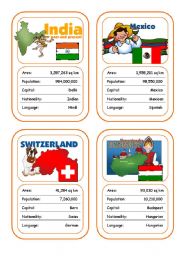 Countries Card Game (Part 4 out of 4)