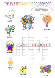 The Easter rabbits crossword