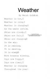 Weather Poem