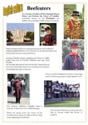 English culture 4 - beefeaters / Yeoman Warders