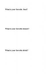 English worksheet: Food for a Restaurant Dialogue