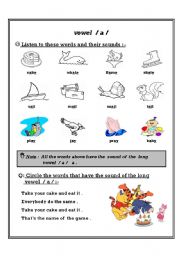 English Worksheet: phonics