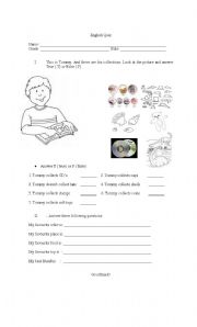 English worksheet: 