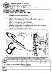 astronomy worksheets for elementary