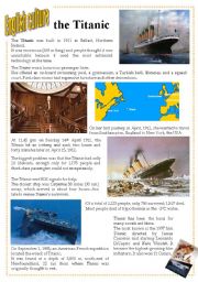 English culture 9 - The Titanic