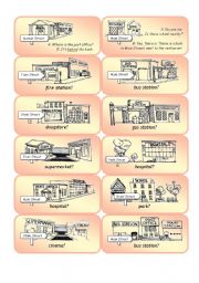 Mini Town Cards - Set 1