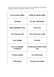 English Worksheet: Real Conditional Sentences