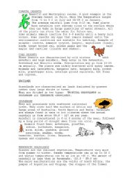 English Worksheet: Biomes2