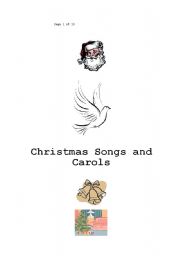 English Worksheet: Christmas