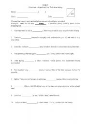 English worksheet: Quantifiers