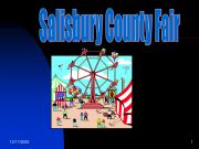 ESL - English PowerPoints: Salisbury County Fair