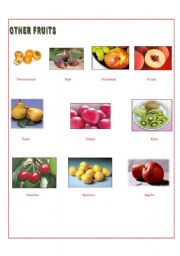 English Worksheet: Rich Fruit Collection (Part 2)