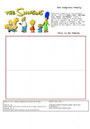 English Worksheet: Family introduction